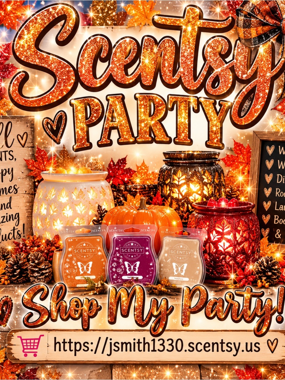 Fall Favorites Scentsy Party!🤎🍂